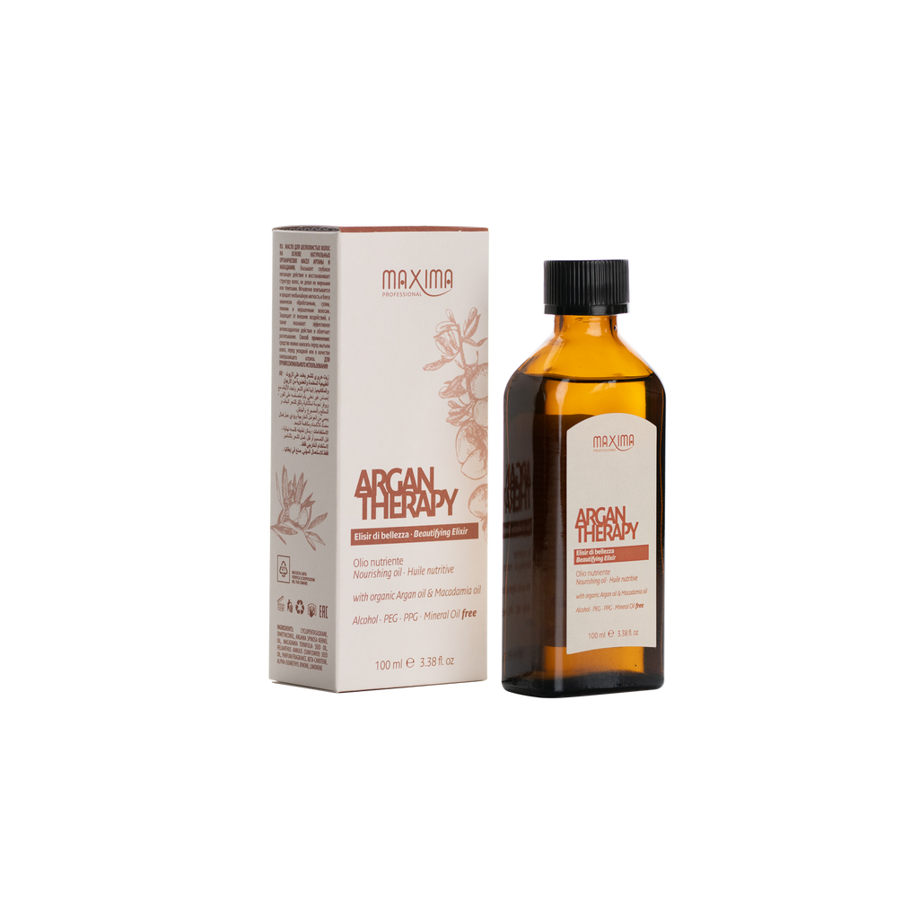 Argan Therapy Beautifying Elixir - argan oil hair treatment for shine
